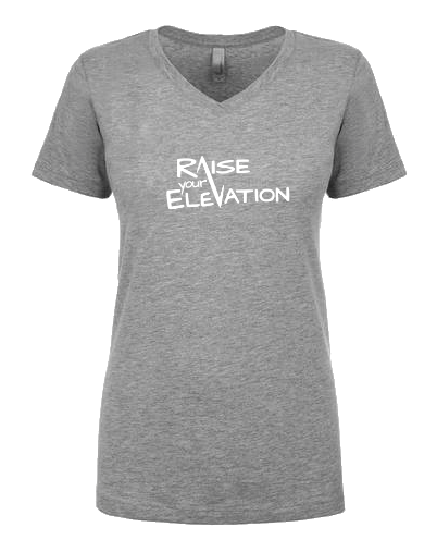 Raise Your Elevation - Ladies V-neck