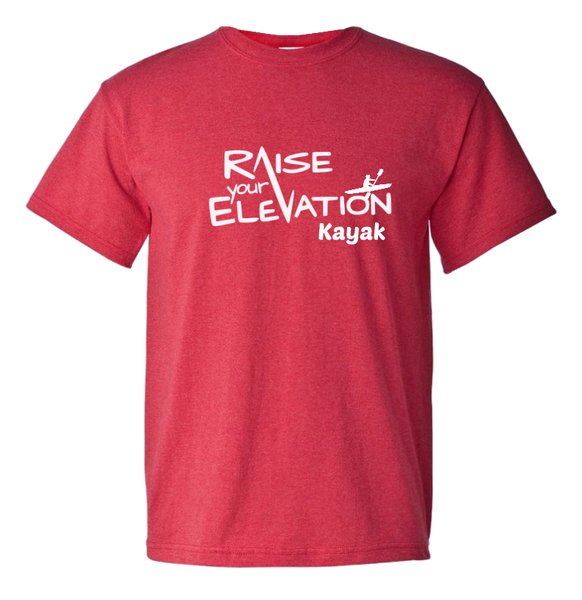 Kayaking T-shirt - Men's / Unisex and Ladies V-Neck